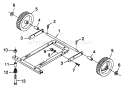 Page B Diagram and Parts List for 8651-0  Briggs and Stratton Generator